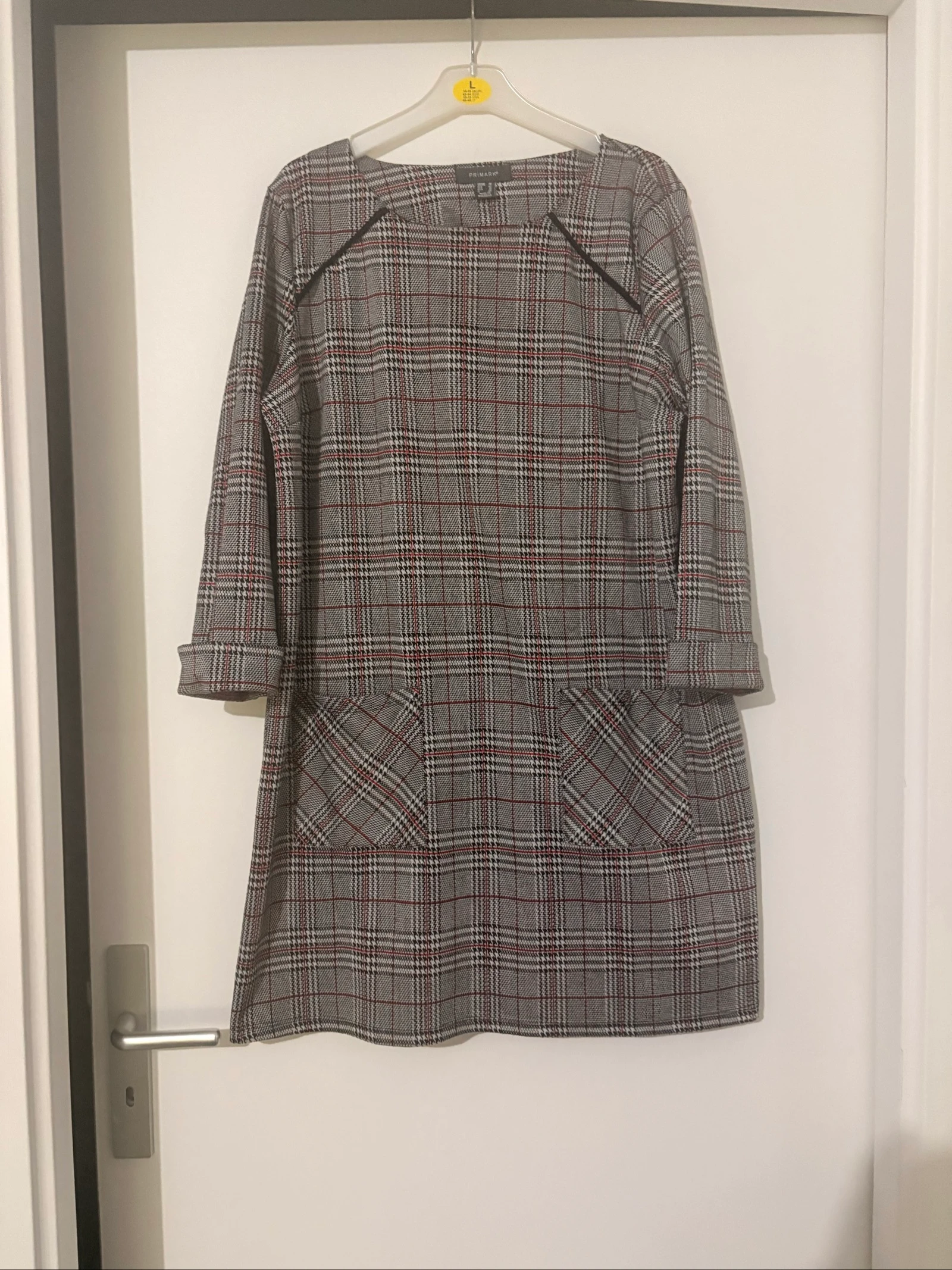 Robe en pieds de poule